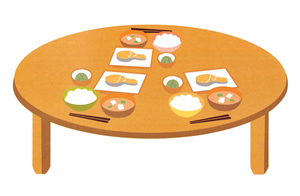 サザエさん家の食卓