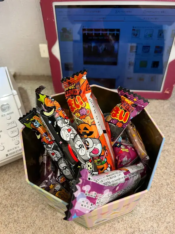 ハロウィンのお菓子