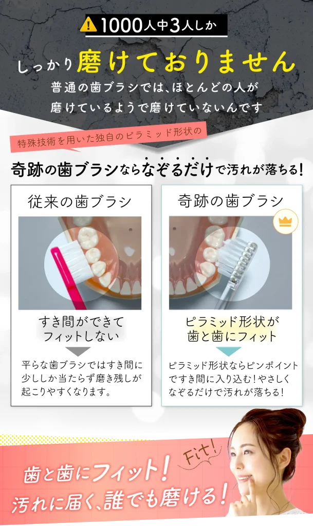 奇跡の歯ブラシ3
