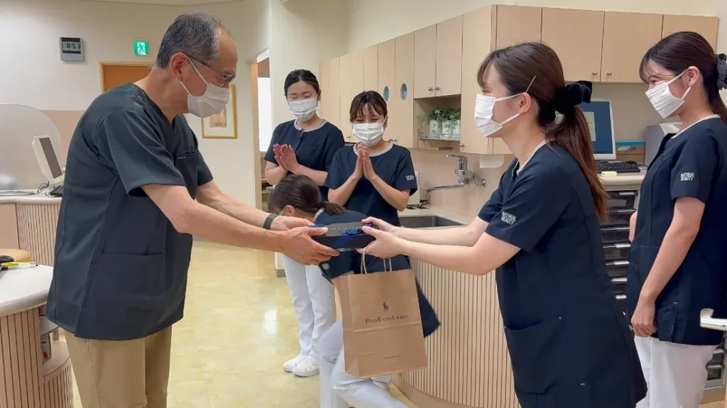 院長への誕生日プレゼント③