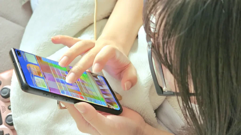 スマホ姿勢①