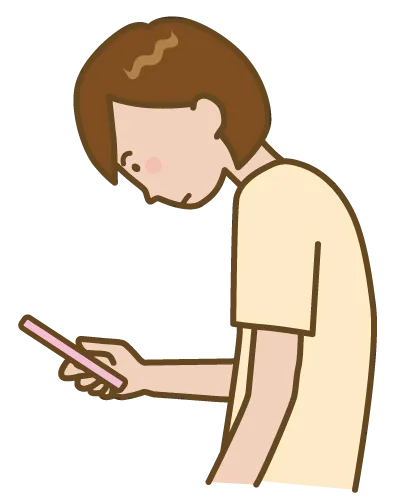 スマホ姿勢⑤