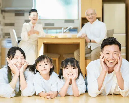 3世代の家族
