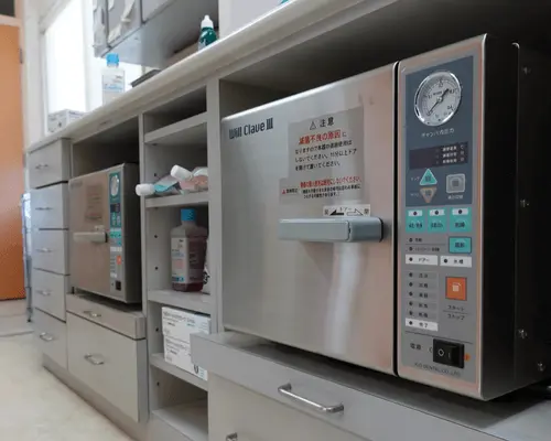 高圧蒸気滅菌器オートクレーブ