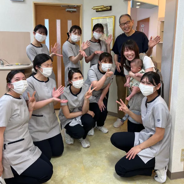 出産後にお披露目に来て下さった衛生士さん