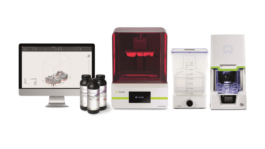保険適用になった3次元プリント有床義歯に用いる機材